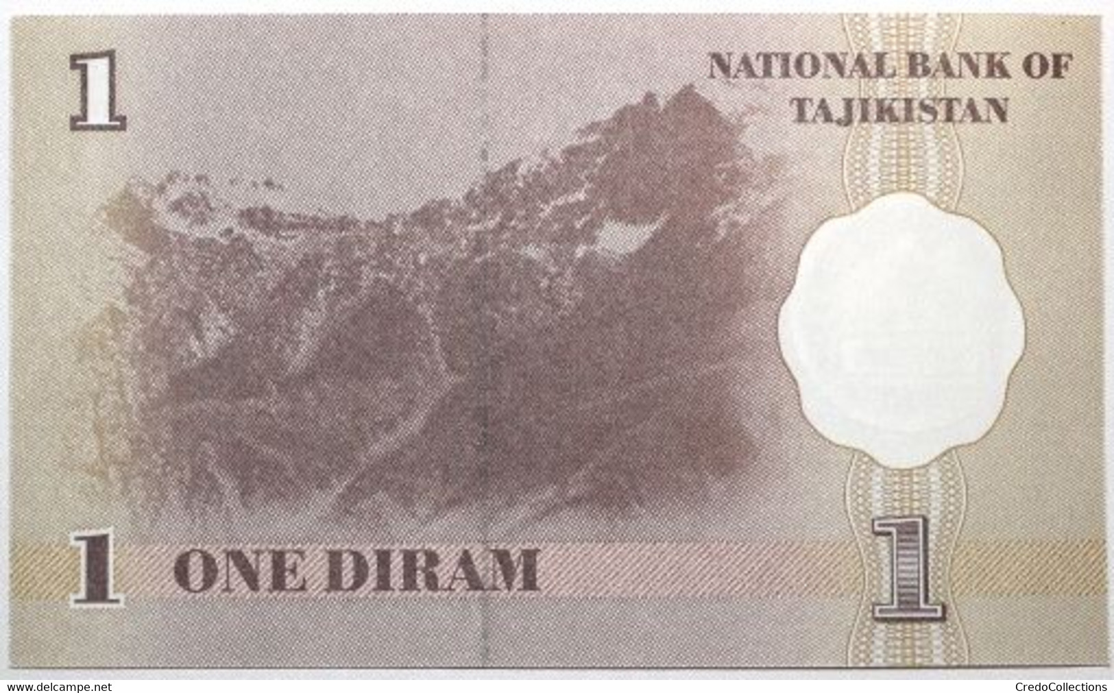 Tadjikistan - 1 Diram - 1999 - PICK 10a - NEUF - Tadzjikistan