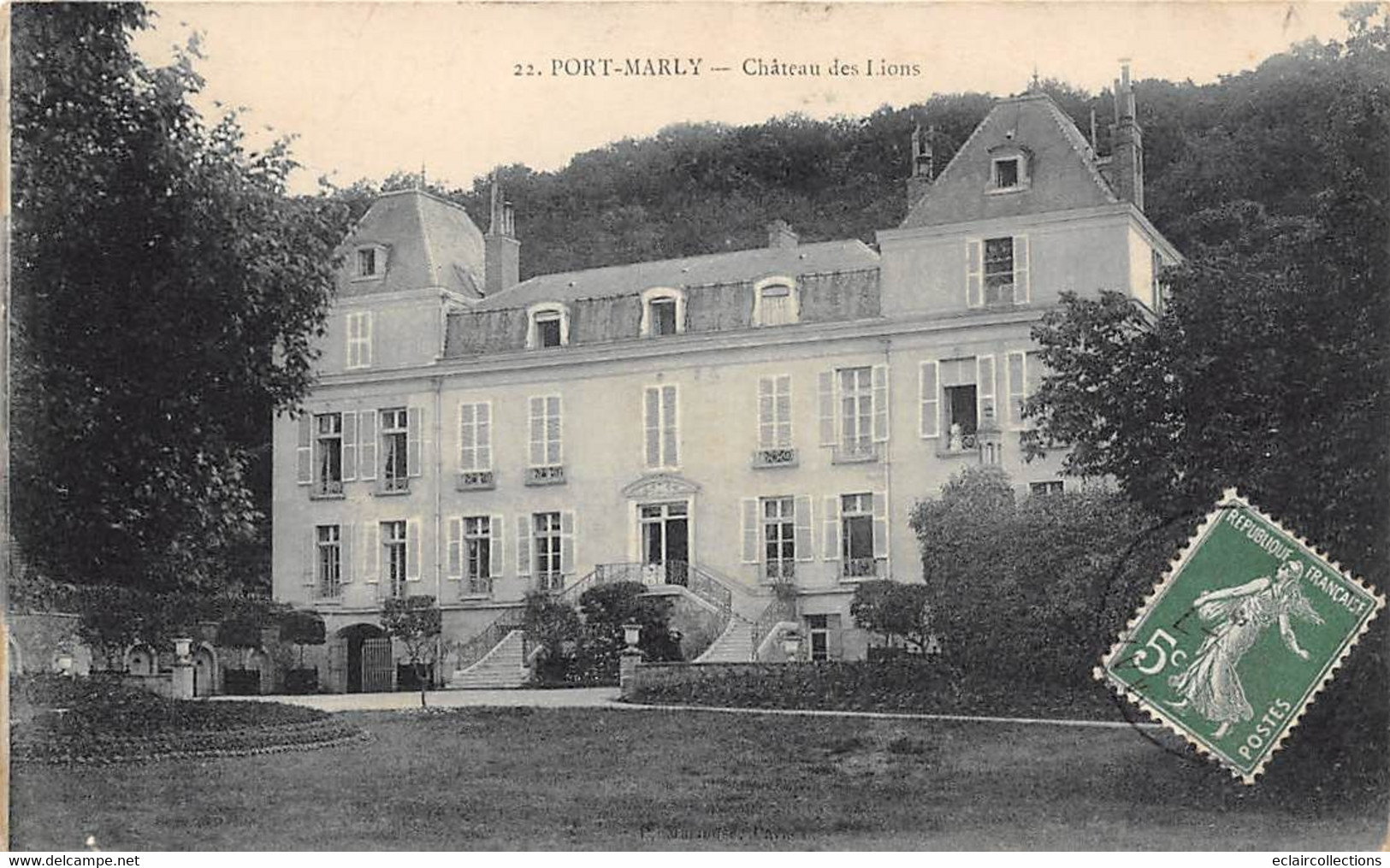 Port-Marly      78          Château Des Lions        (voir Scan) - Sonstige & Ohne Zuordnung