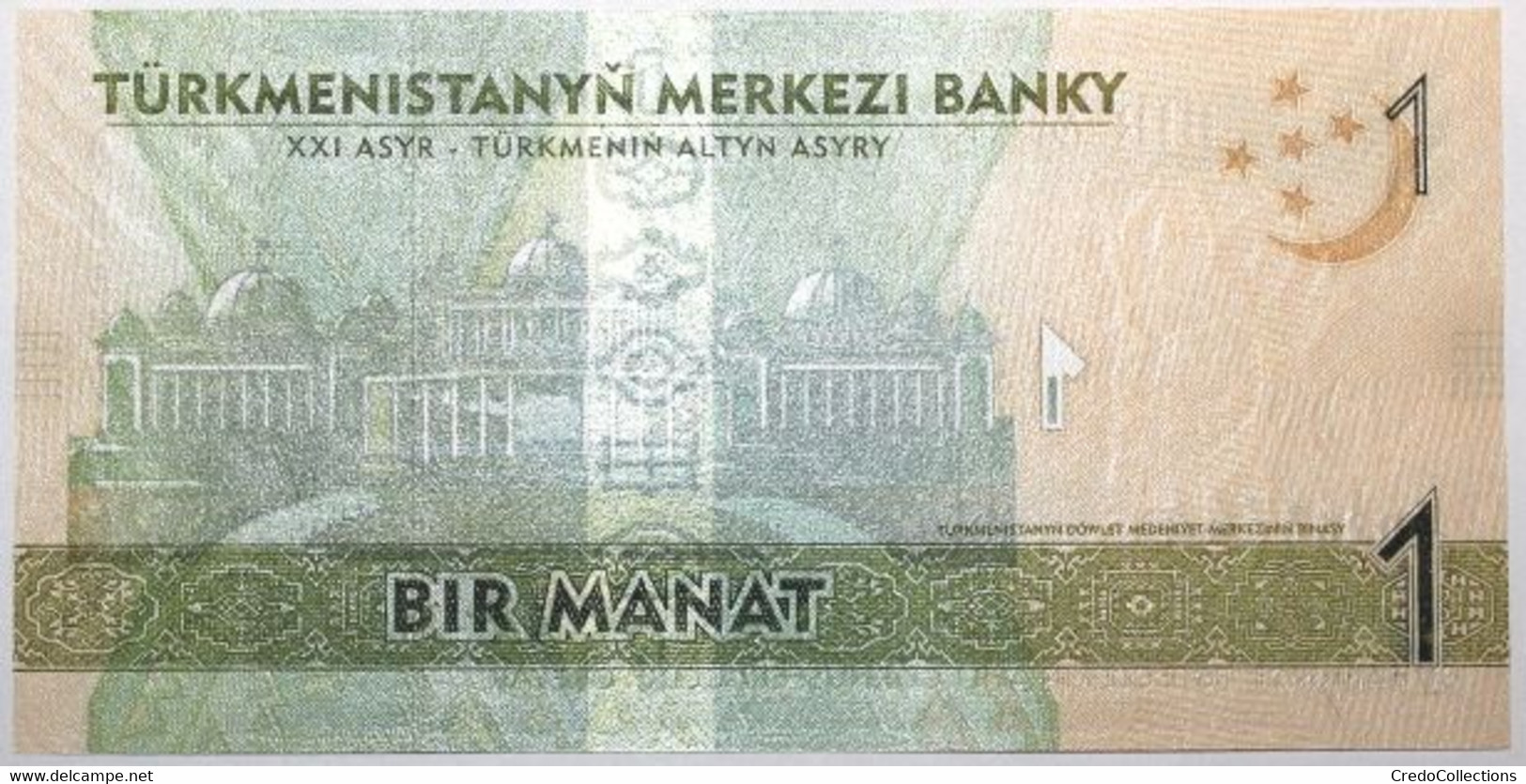 Turkménistan - 1 Manat - 2014 - PICK 29b - NEUF - Turkmenistan