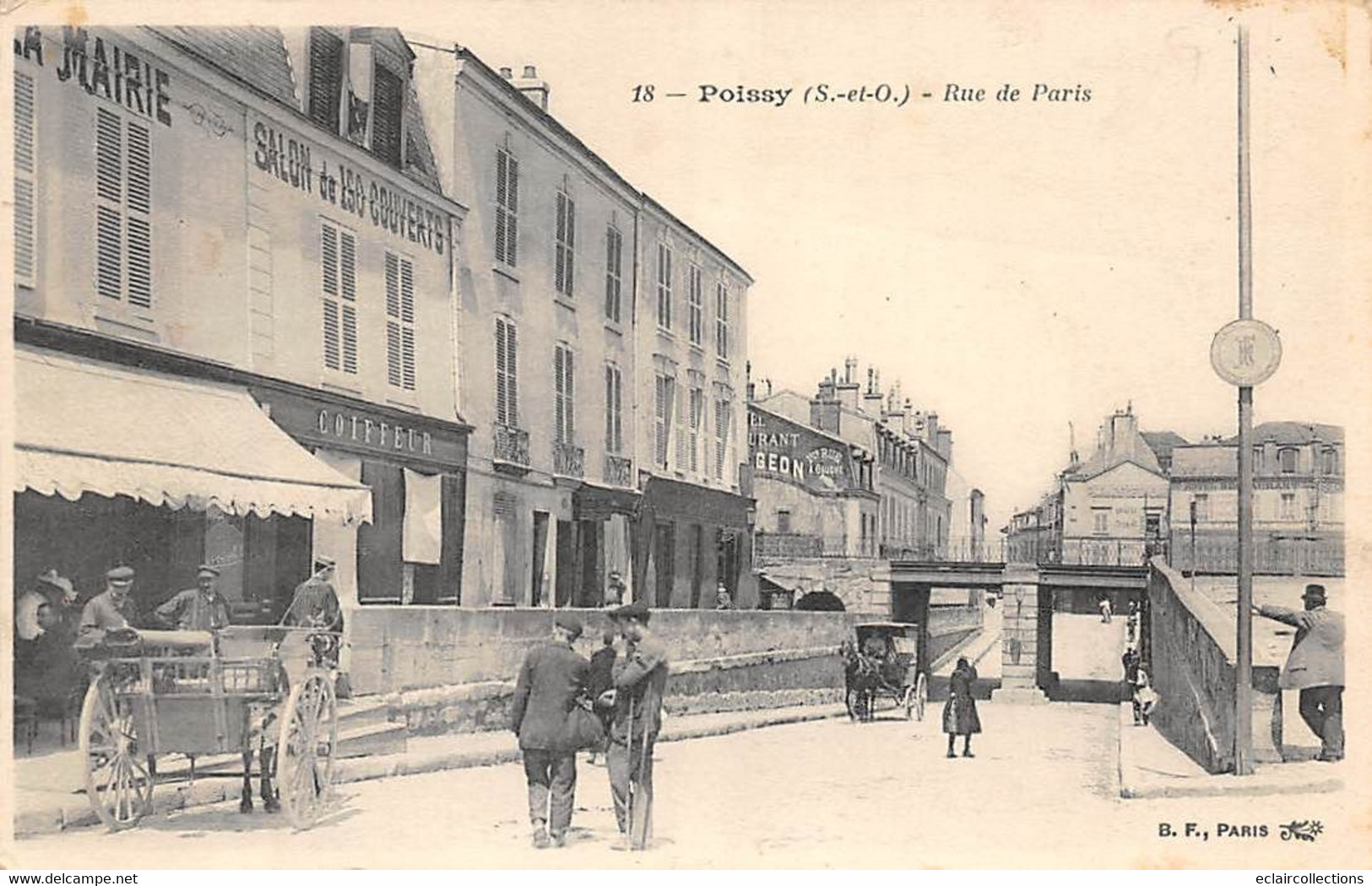 Poissy        78        Rue De Paris .  Commerces     (voir Scan) - Poissy