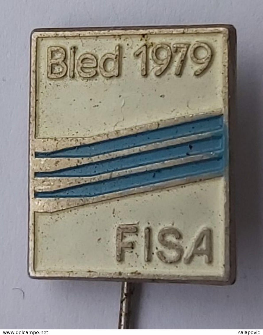 Rowing Championship Bled 1979 FISA PINS BADGES P4/7 - Rowing