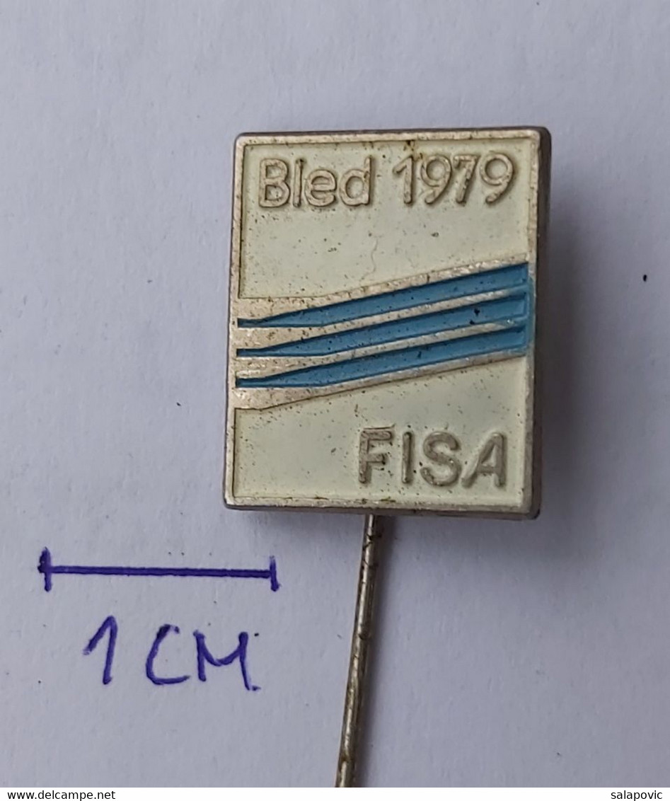 Rowing Championship Bled 1979 FISA PINS BADGES P4/7 - Rowing