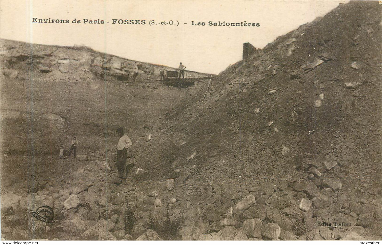 FOSSES Les Sablonnières  ( Carrière ) - Fosses