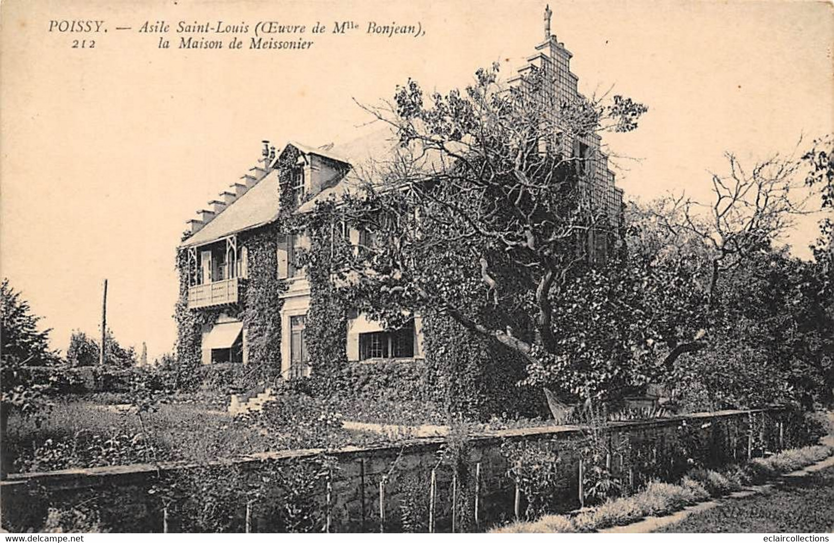 Poissy        78       Asile Saint Louis. La Maison De Meissonier      (voir Scan) - Poissy