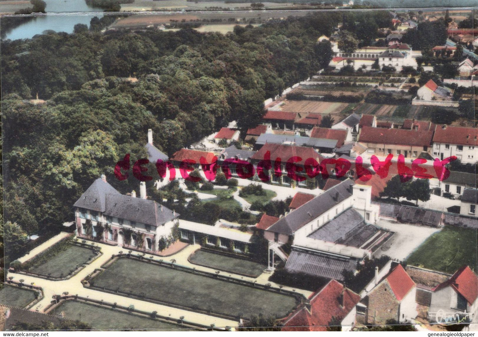 78-  ROSNY - VUE GENERALE AERIENNE SUR LE CENTRE MEDICAL - Rosny Sur Seine