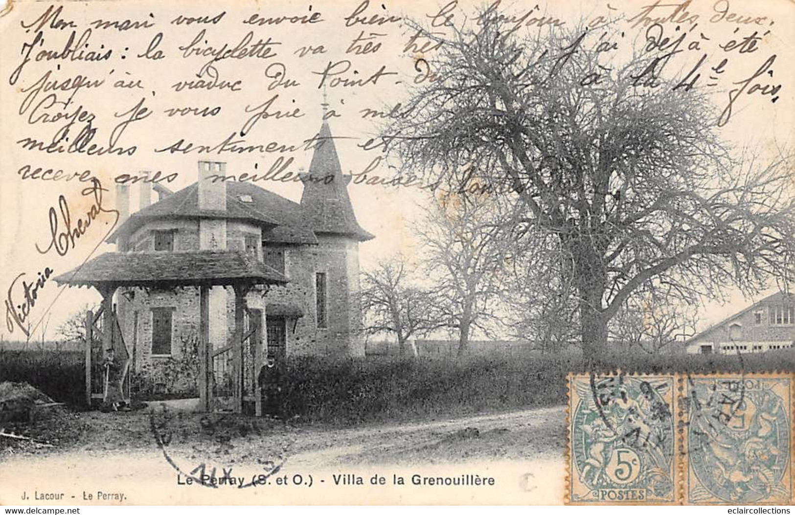 Le Perray En Yvelines         78      Villa De La Grenouillère        (voir Scan) - Le Perray En Yvelines