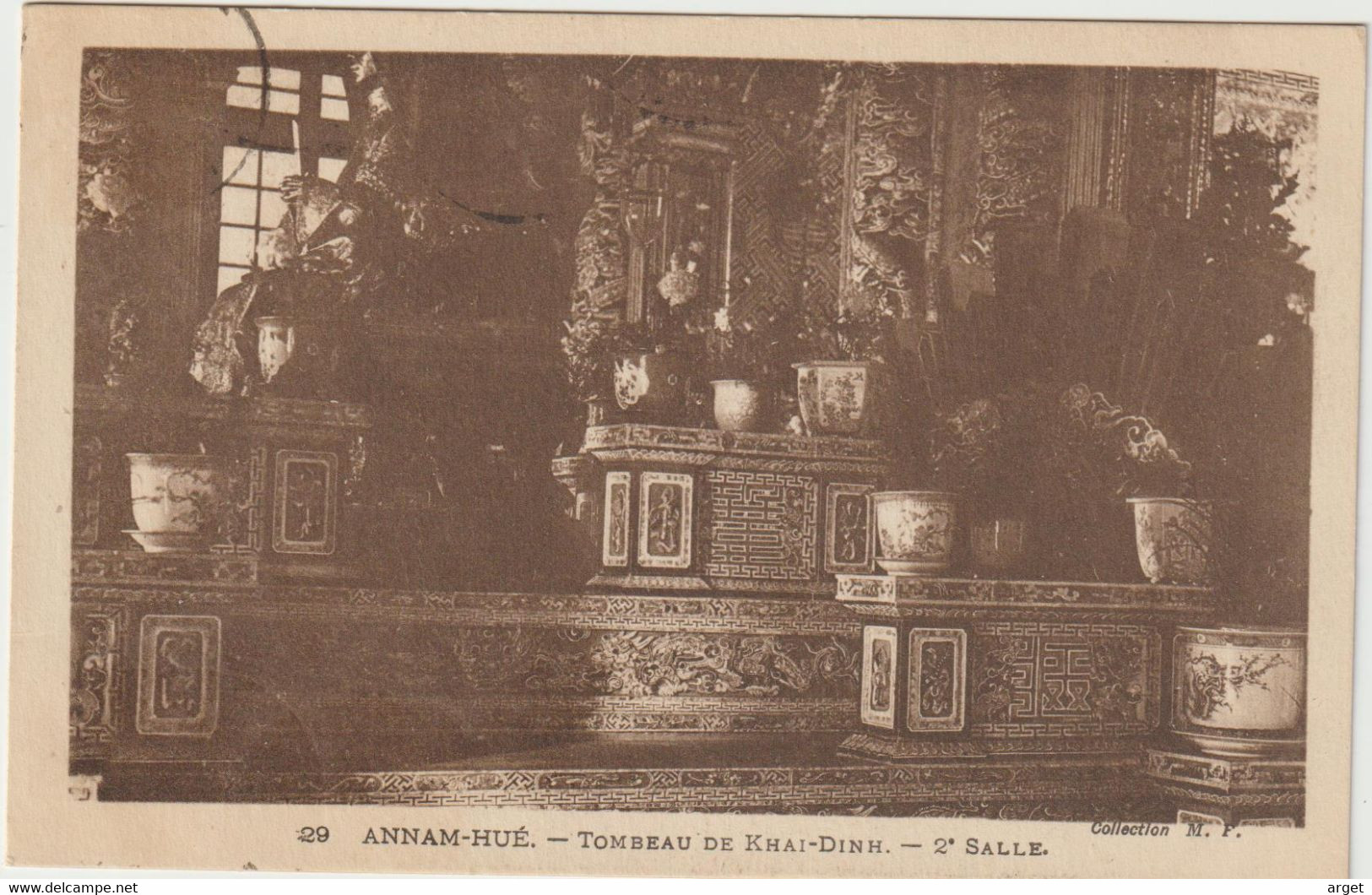 Carte Postale ANNAM (Tombeau De Khai-Dinh) - Buddhismus