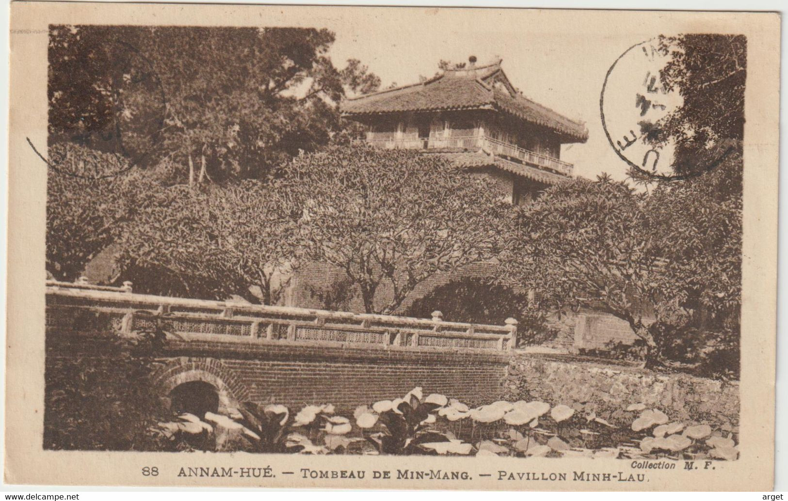 Carte Postale ANNAM (Tombeau De Minh-Mang) - Buddhismus