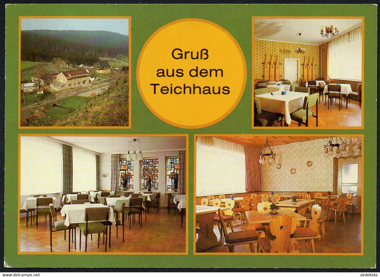 E7613 - Holzhau - Betriebsferienheim Teichhaus VEB Robotron Otto Schön Dresden - Bild Und Heimat Reichenbach - Holzhau