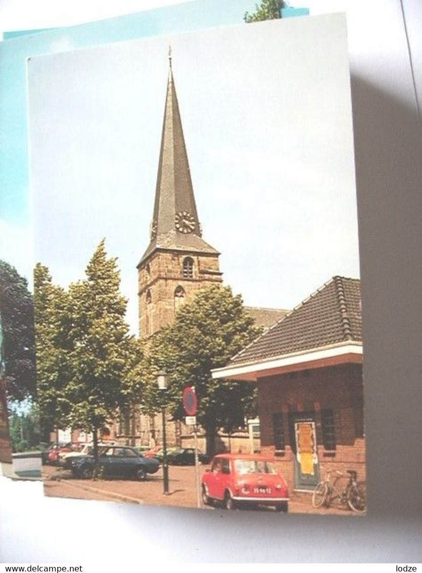 Nederland Holland Pays Bas Haaksbergen Met RK Kerk En Auto's - Haaksbergen