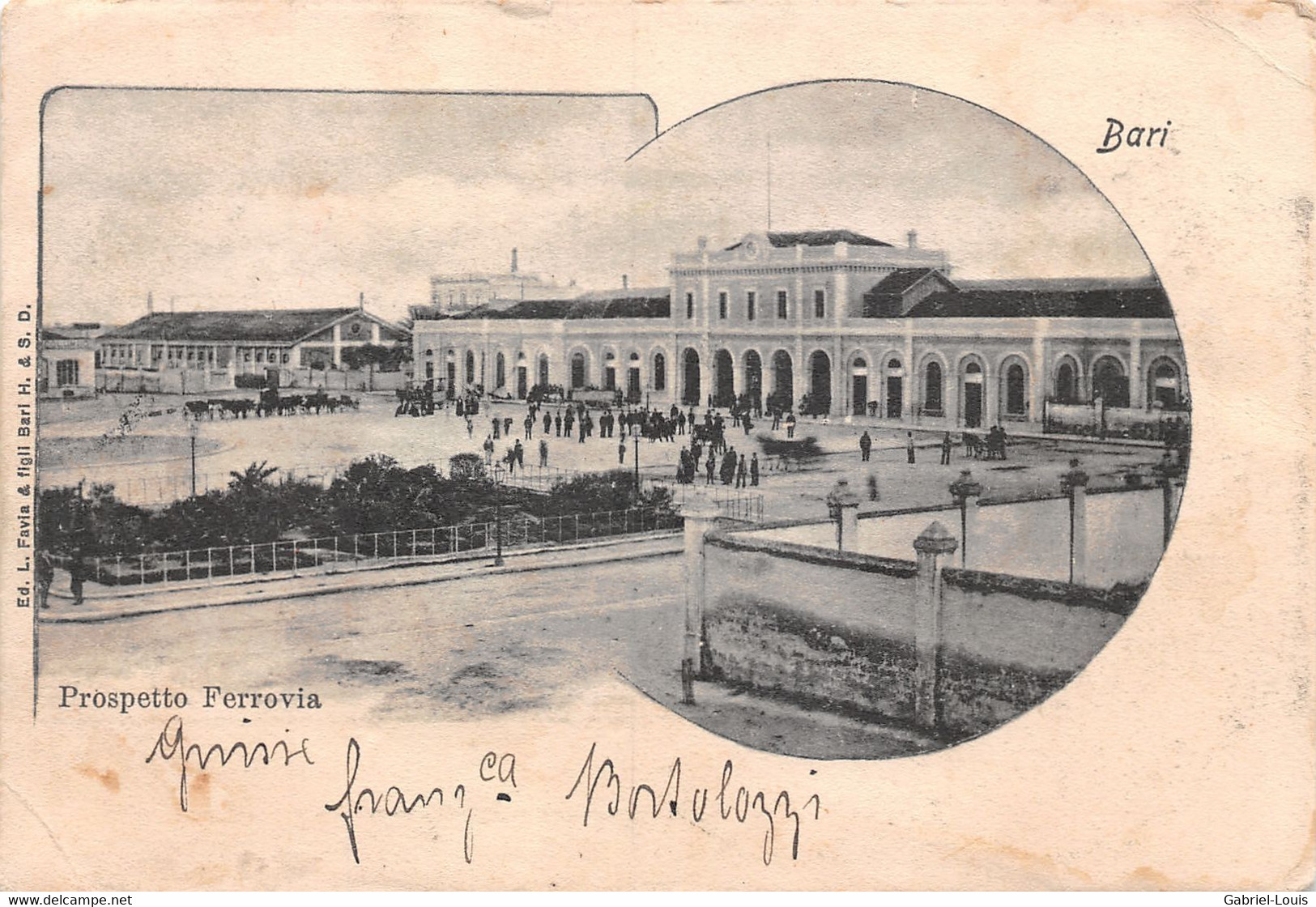 Prospetto Ferrovia Bari - Bari