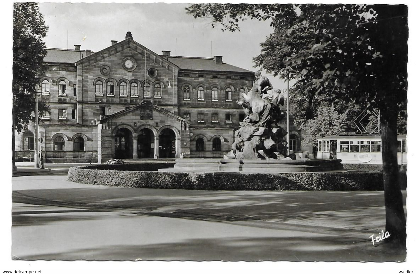 8510  FÜRTH, HAUPTBAHNHOF  1958 - Fuerth