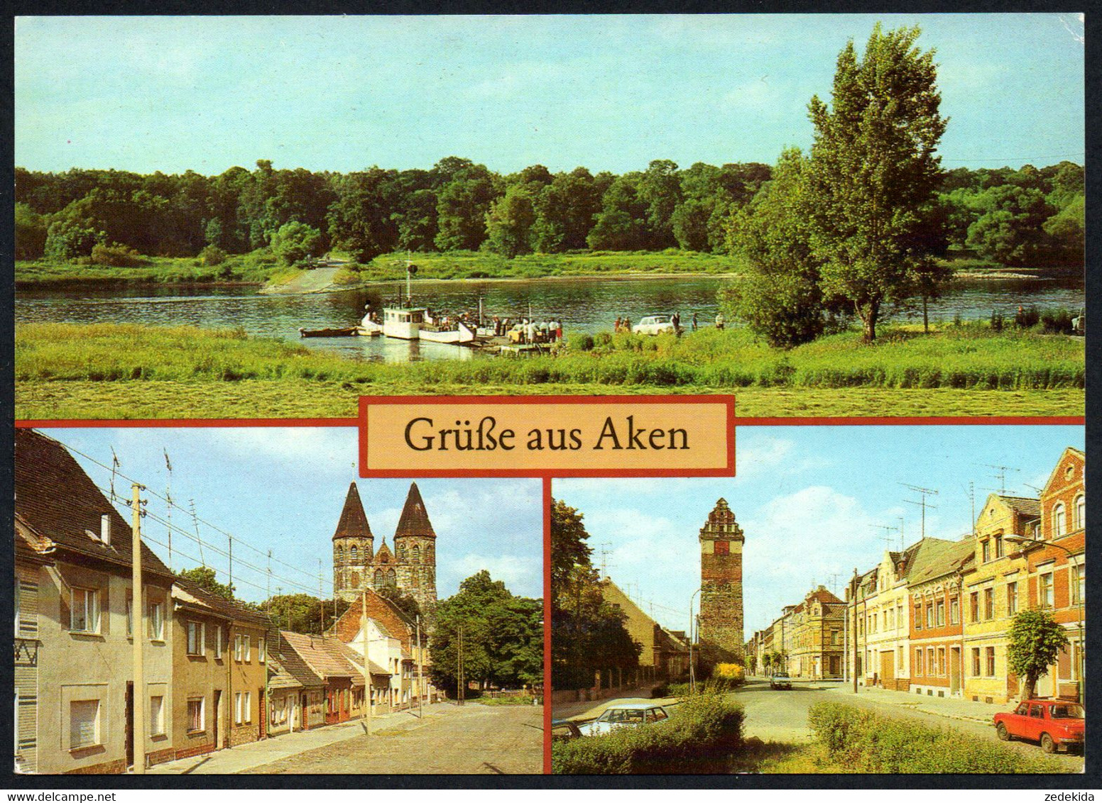 E7673 - Aken - Fähre - Bild Und Heimat Reichenbach - Aken