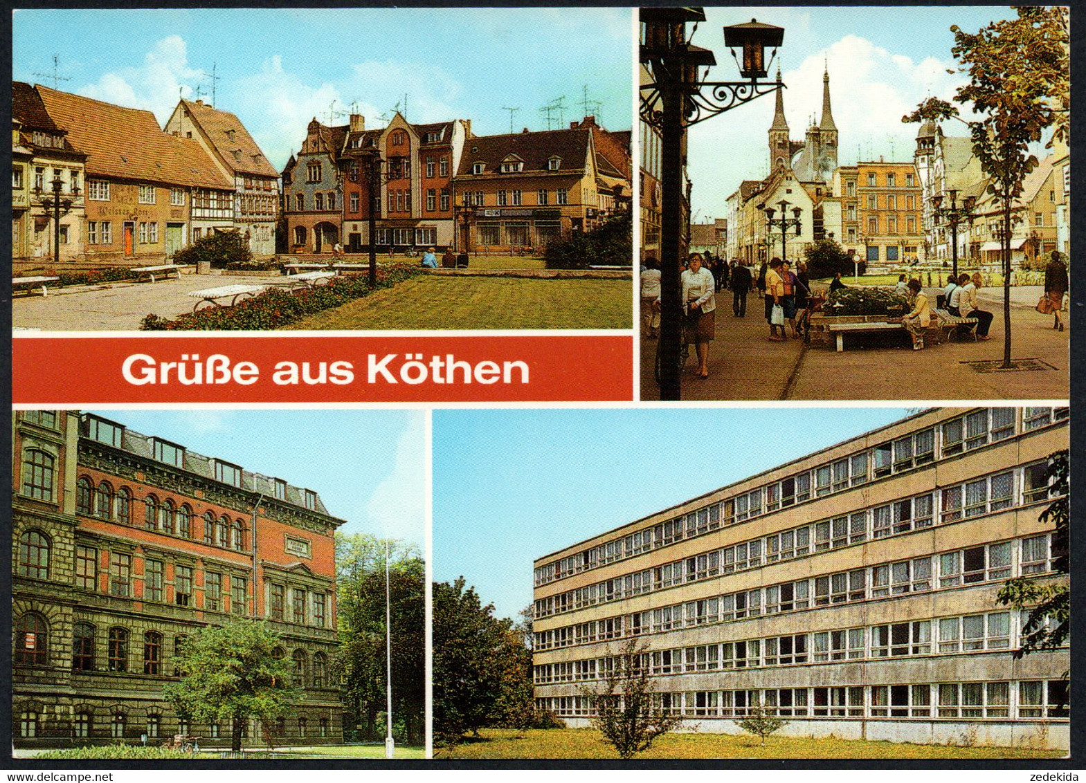 E7694 - TOP Köthen Ingenieurhochschule Pädagogische Hochschule - Bild Und Heimat Reichenbach - Köthen (Anhalt)