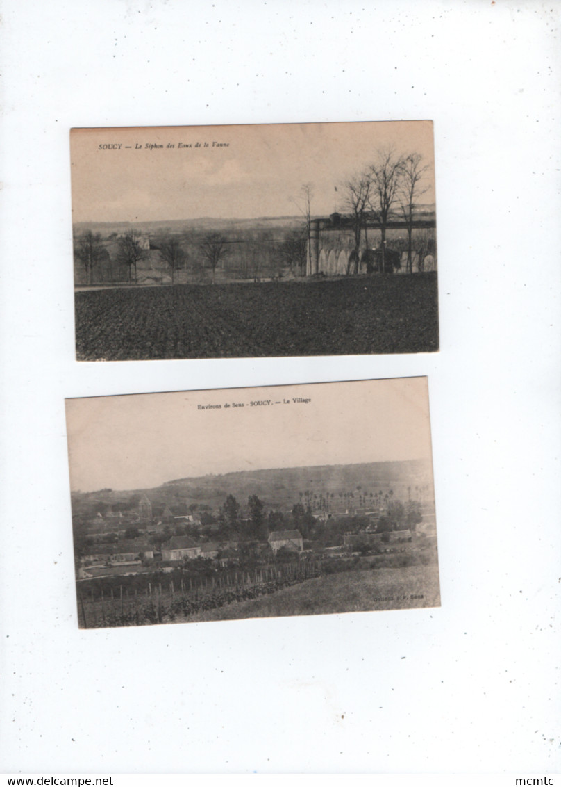 5 Cartes -  Soucy  -  [89] Yonne - Soucy