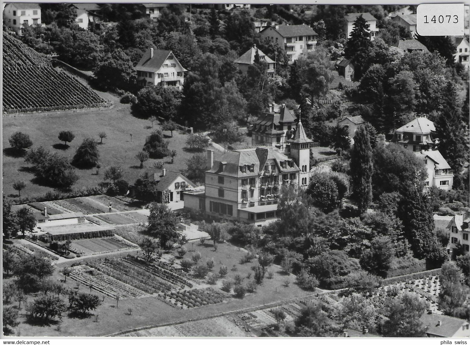 Flugaufnahme Altersheim Sonnenhof Erlenbach ZH Fliegeraufnahme - Erlenbach