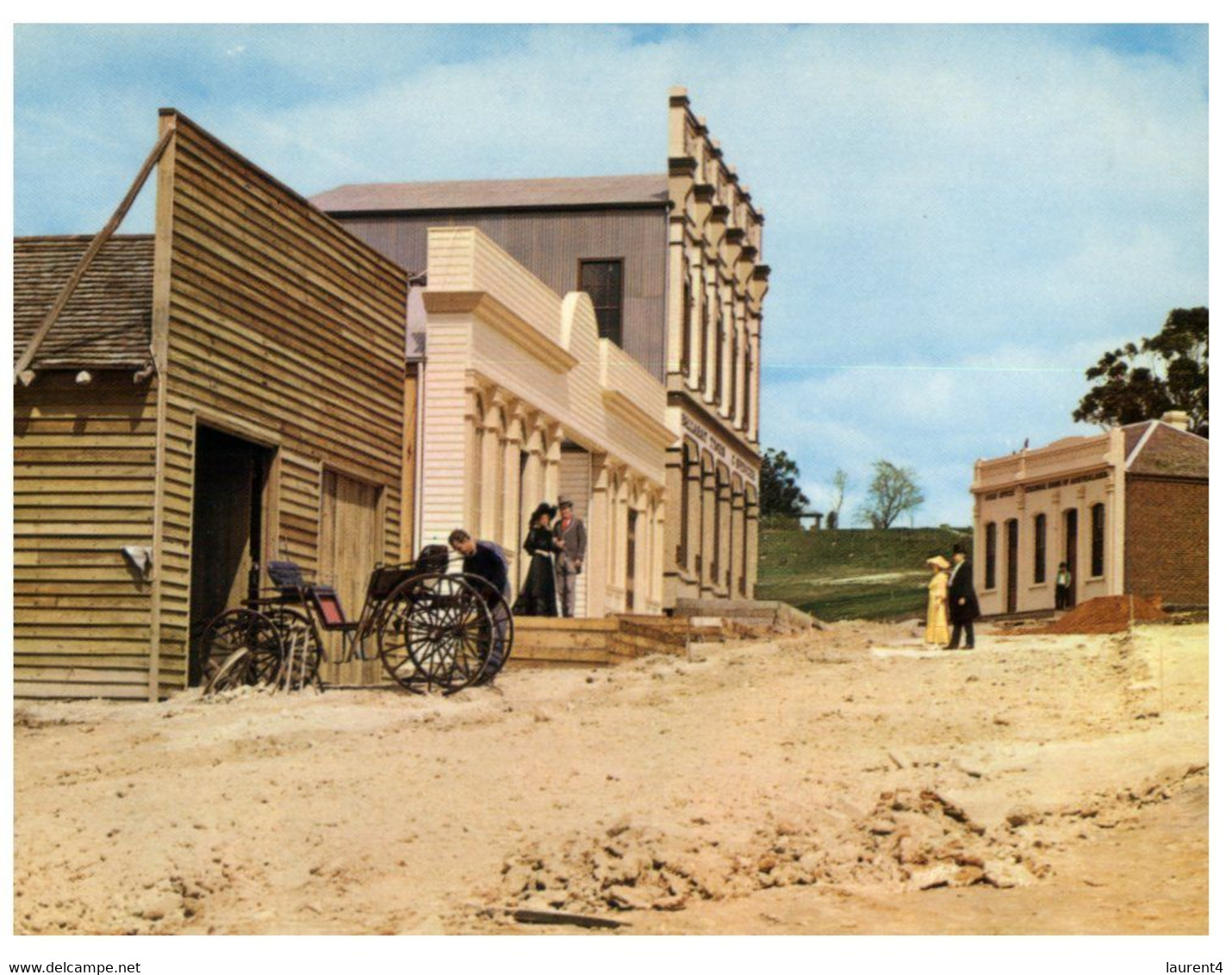 (GG 26) Australia - VIC - Ballarat Main Street During The Last Century (19th = Not 20th !) (8019) - Ballarat