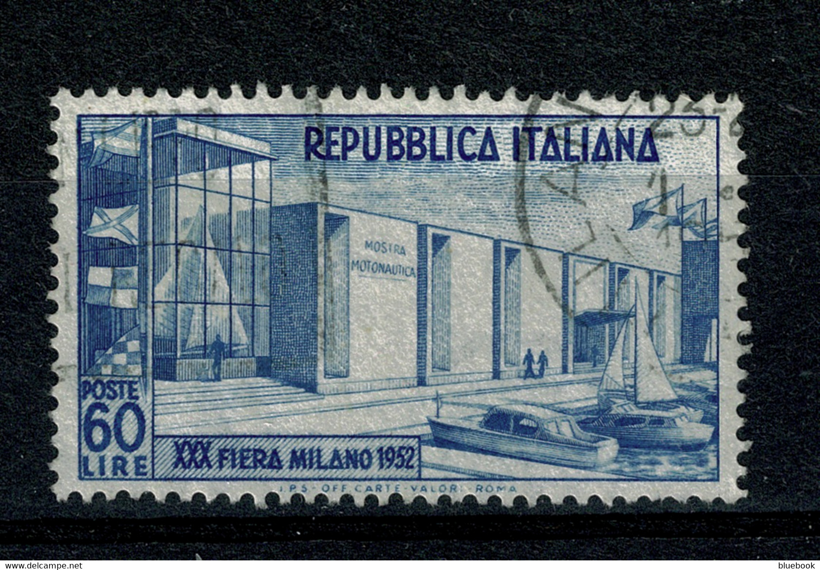 Ref 1458 - Italy 1952 - L60 Used Stamp - SG 811 Fiera Milano - Ref 22 - Oblitérés