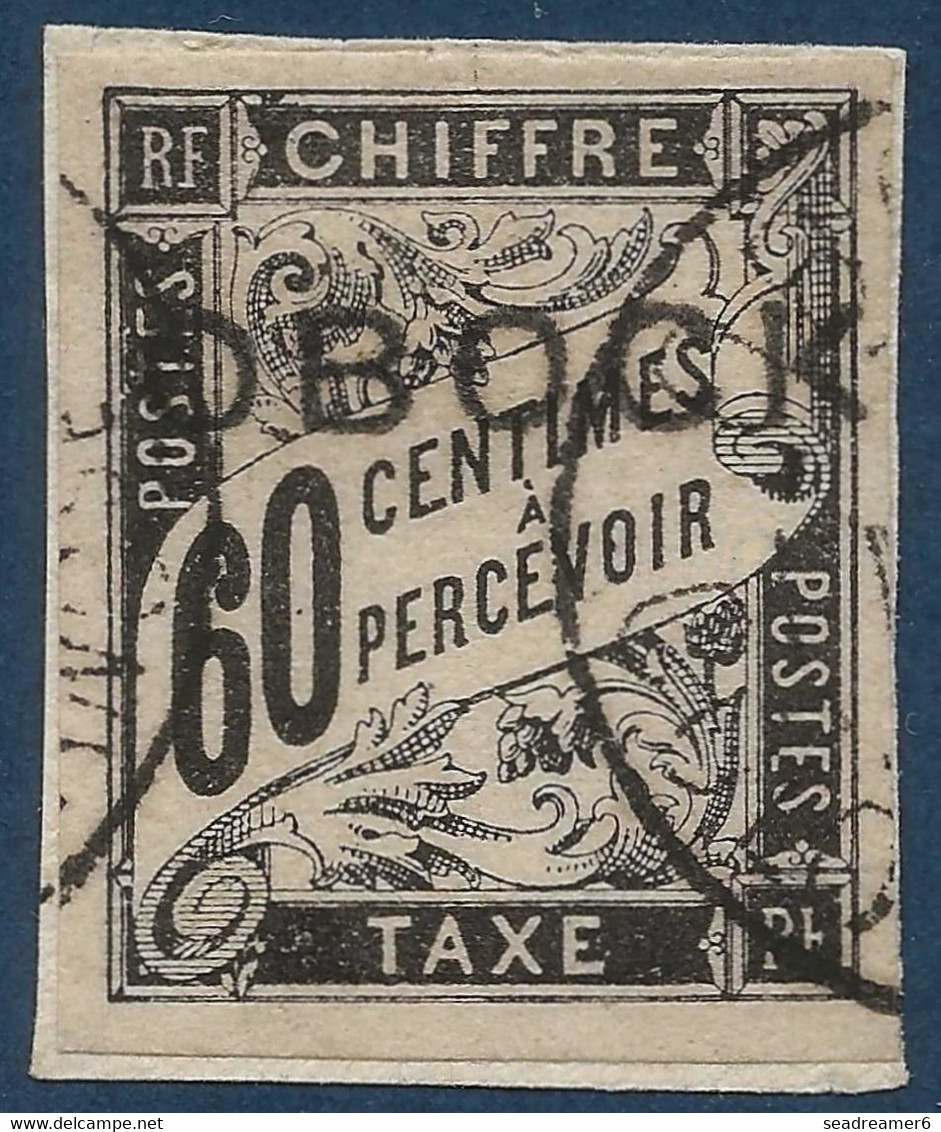 Colonies OBOCK Taxe N°13 & 15 (sur Fragment) Oblitérés Dateur Obock En Noir TTB & Signés - Used Stamps