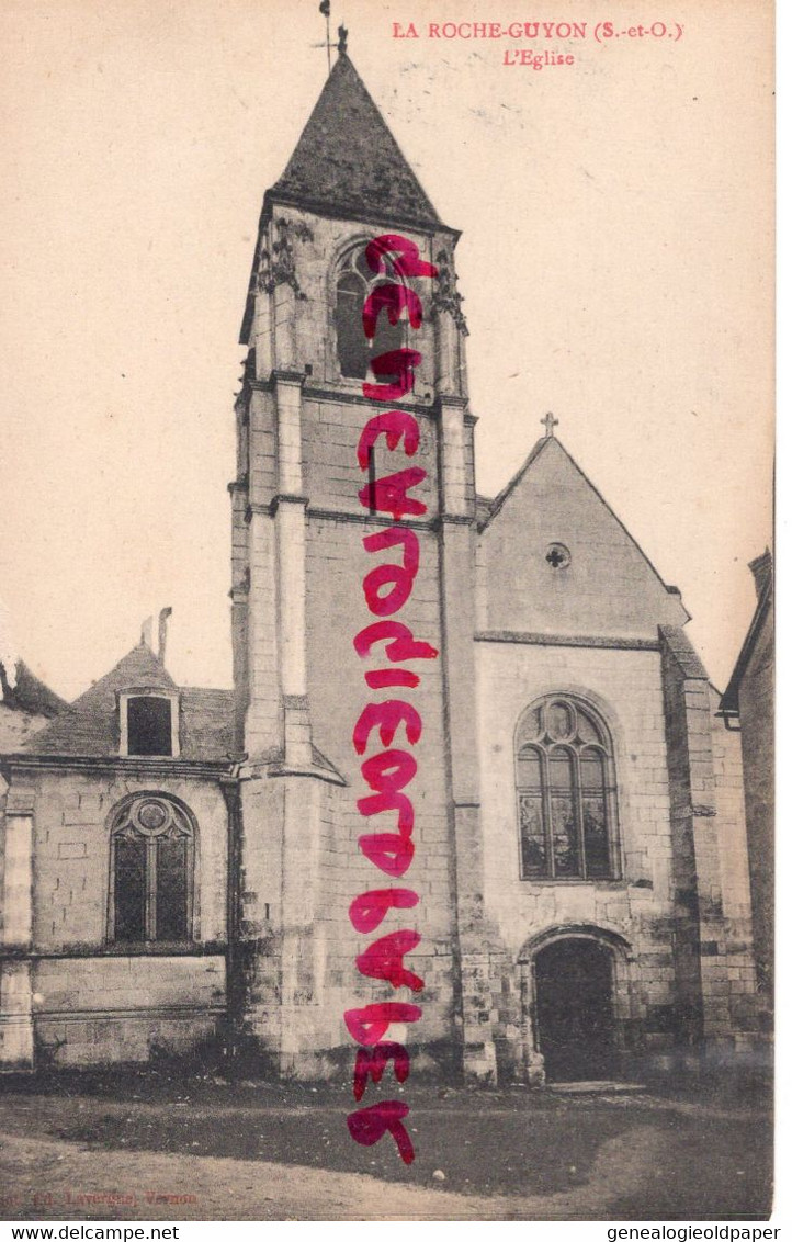 78- LA ROCHE GUYON - L' EGLISE - Toussus Le Noble