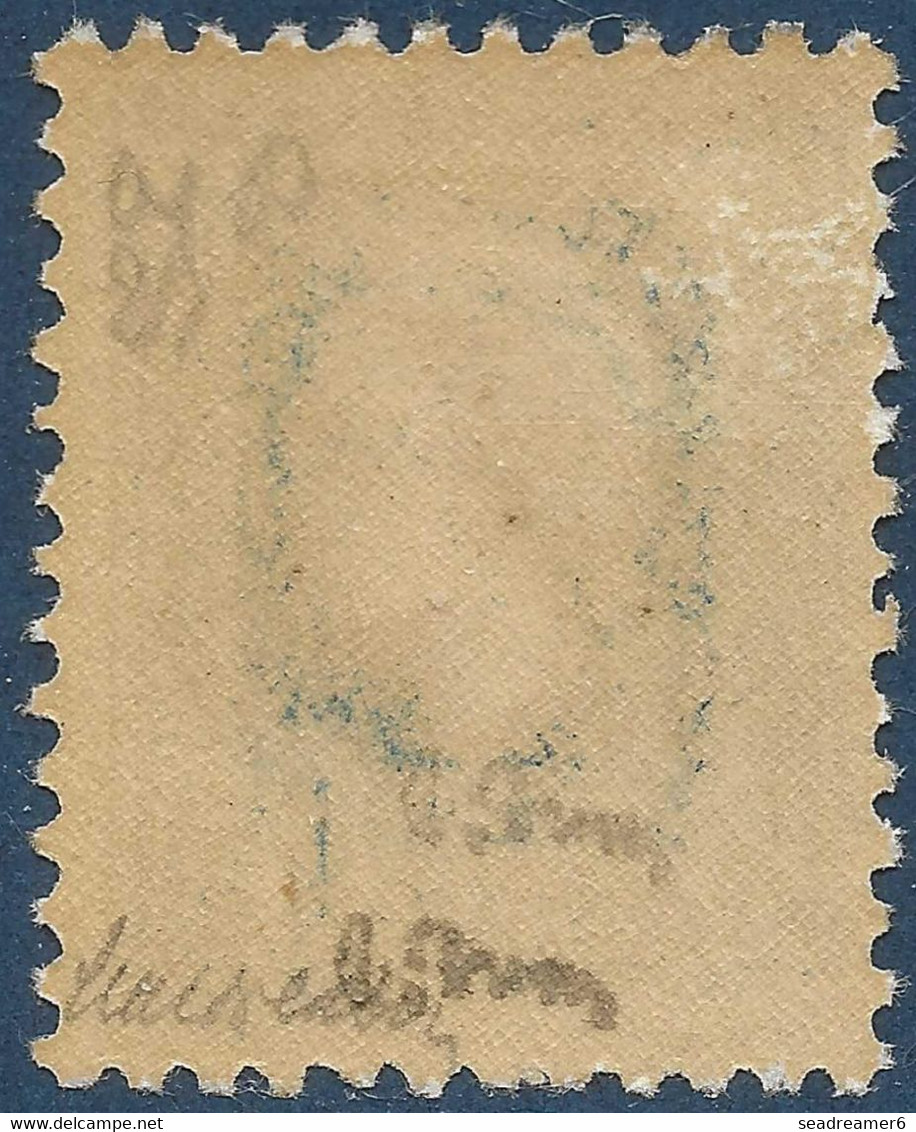 Colonies Algérie Marianne D'Alger N°214a* Double Impression Signé BRUN - Unused Stamps