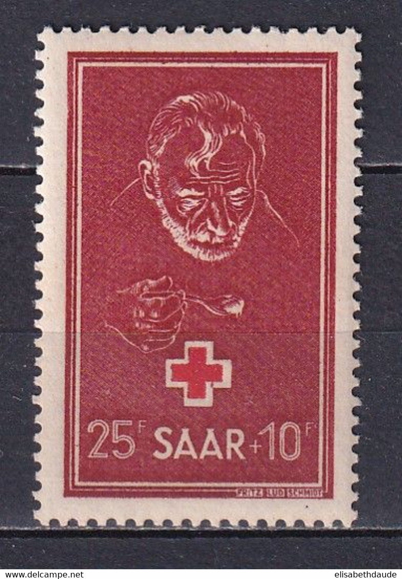 SAAR / SARRE - 1950 - YVERT N° 271 ** MNH - COTE = 40 EUR. - CROIX-ROUGE - Unused Stamps