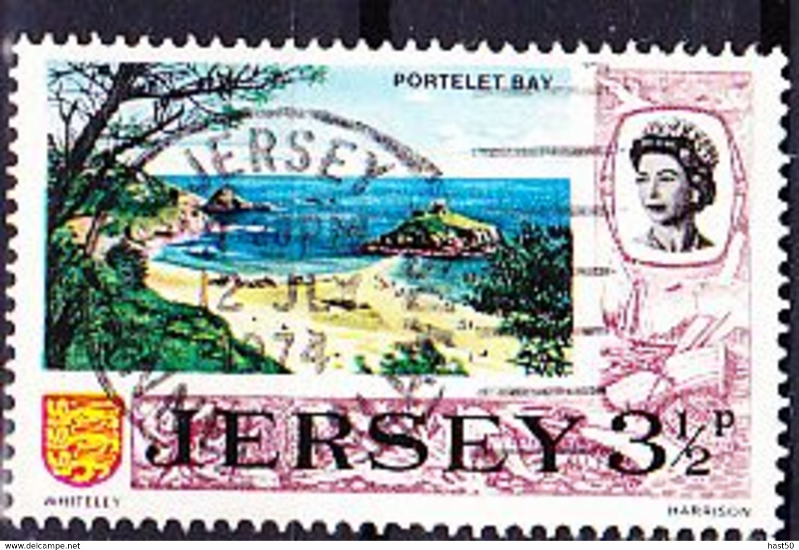 Jersey - Bucht Von Portelet (MiNr: 40) 1970 - Gest Used Obl - Jersey