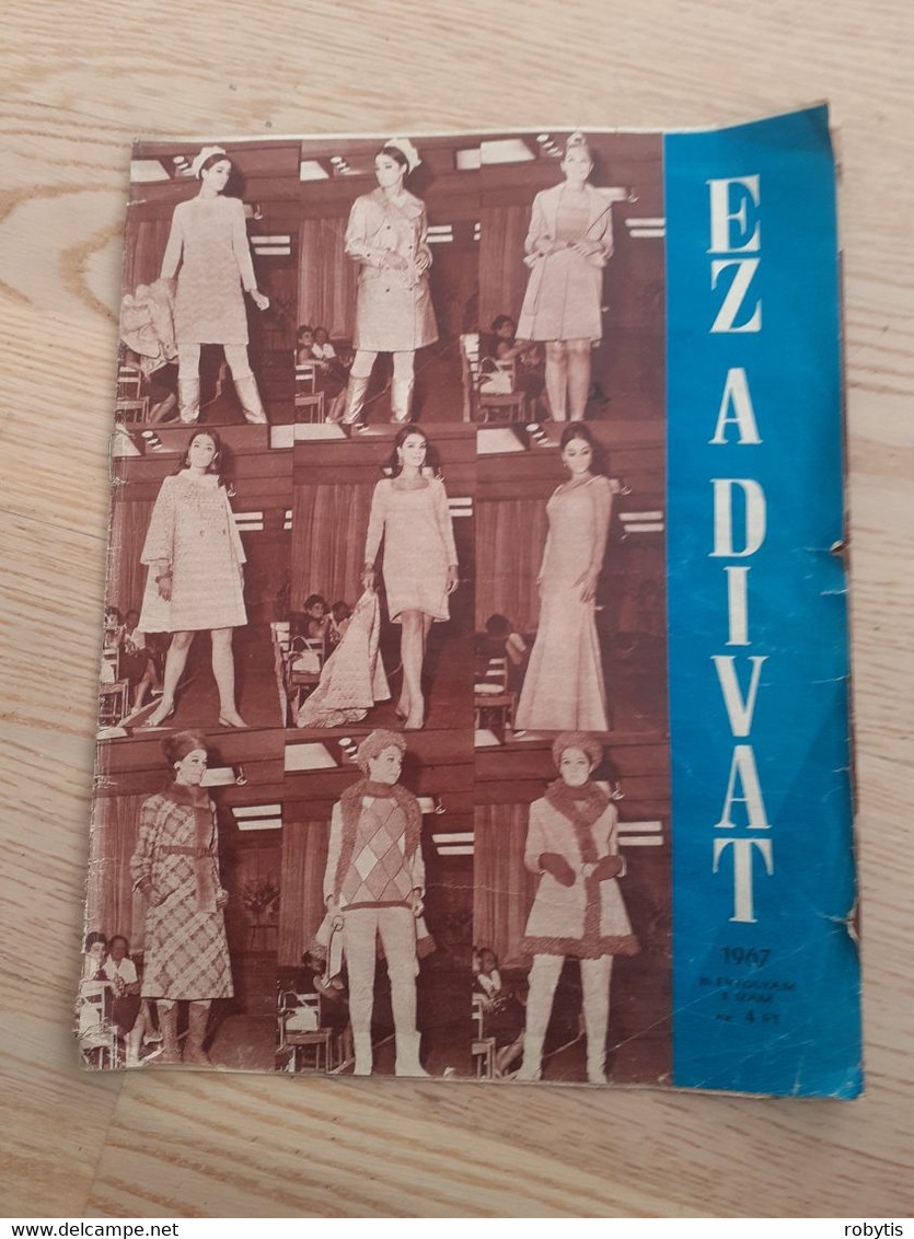 Hungary Magazine 1967 Fashion - Zeitungen & Zeitschriften