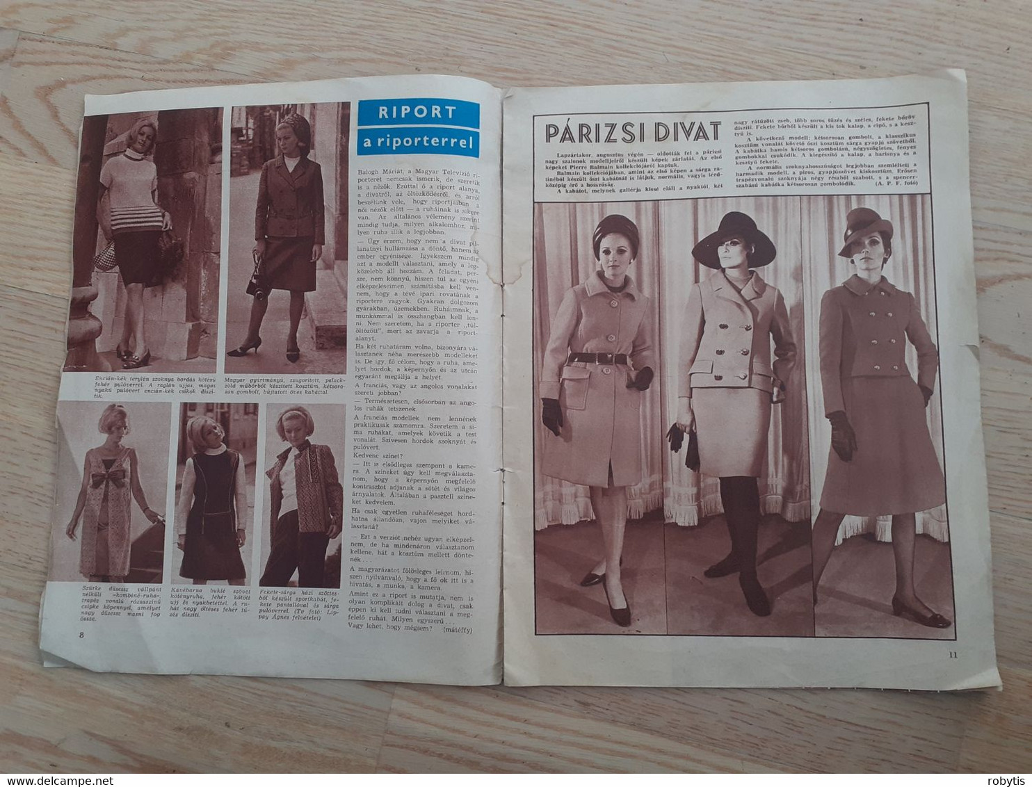 Hungary Magazine 1967 Fashion - Revistas & Periódicos