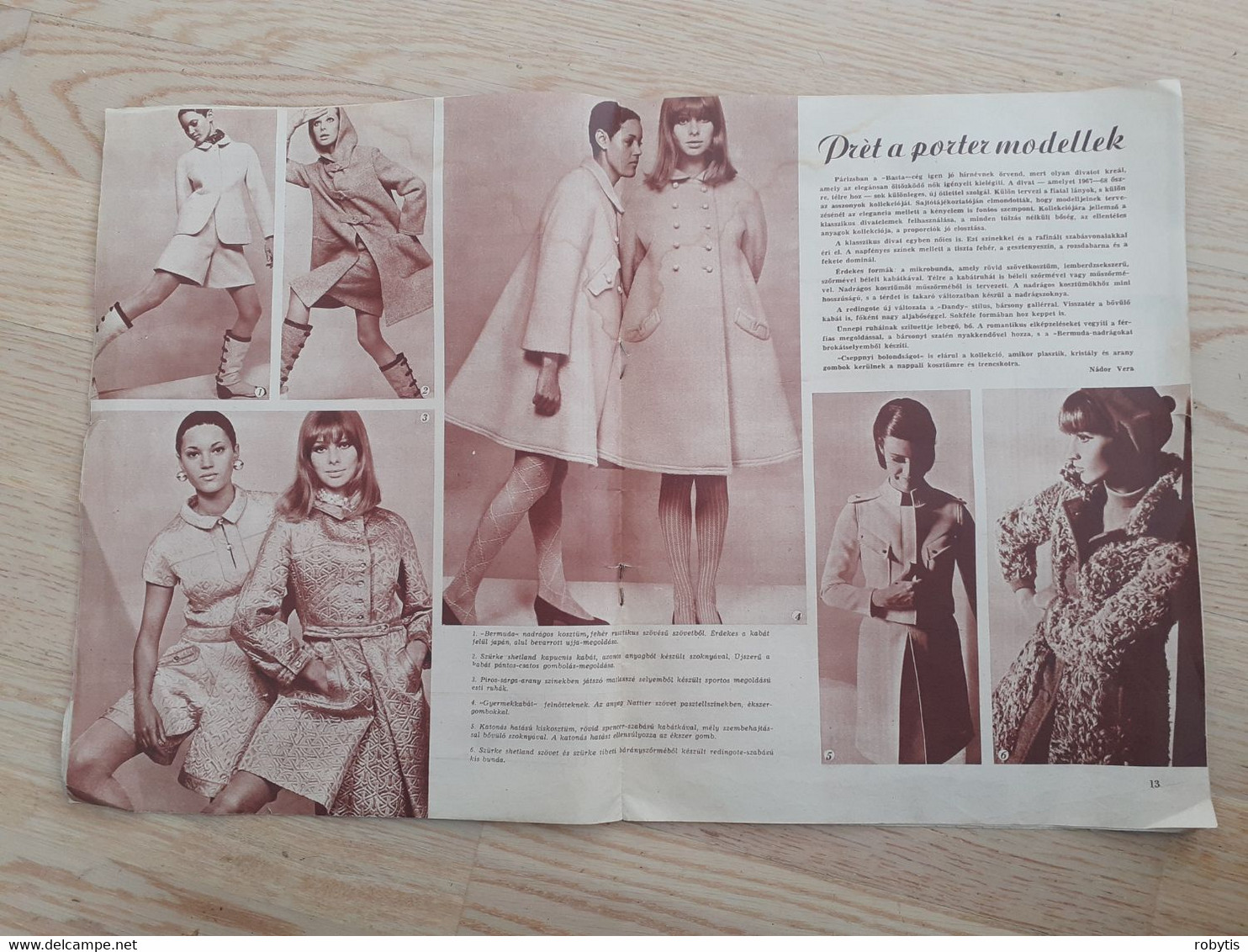 Hungary Magazine 1967 Fashion - Revues & Journaux