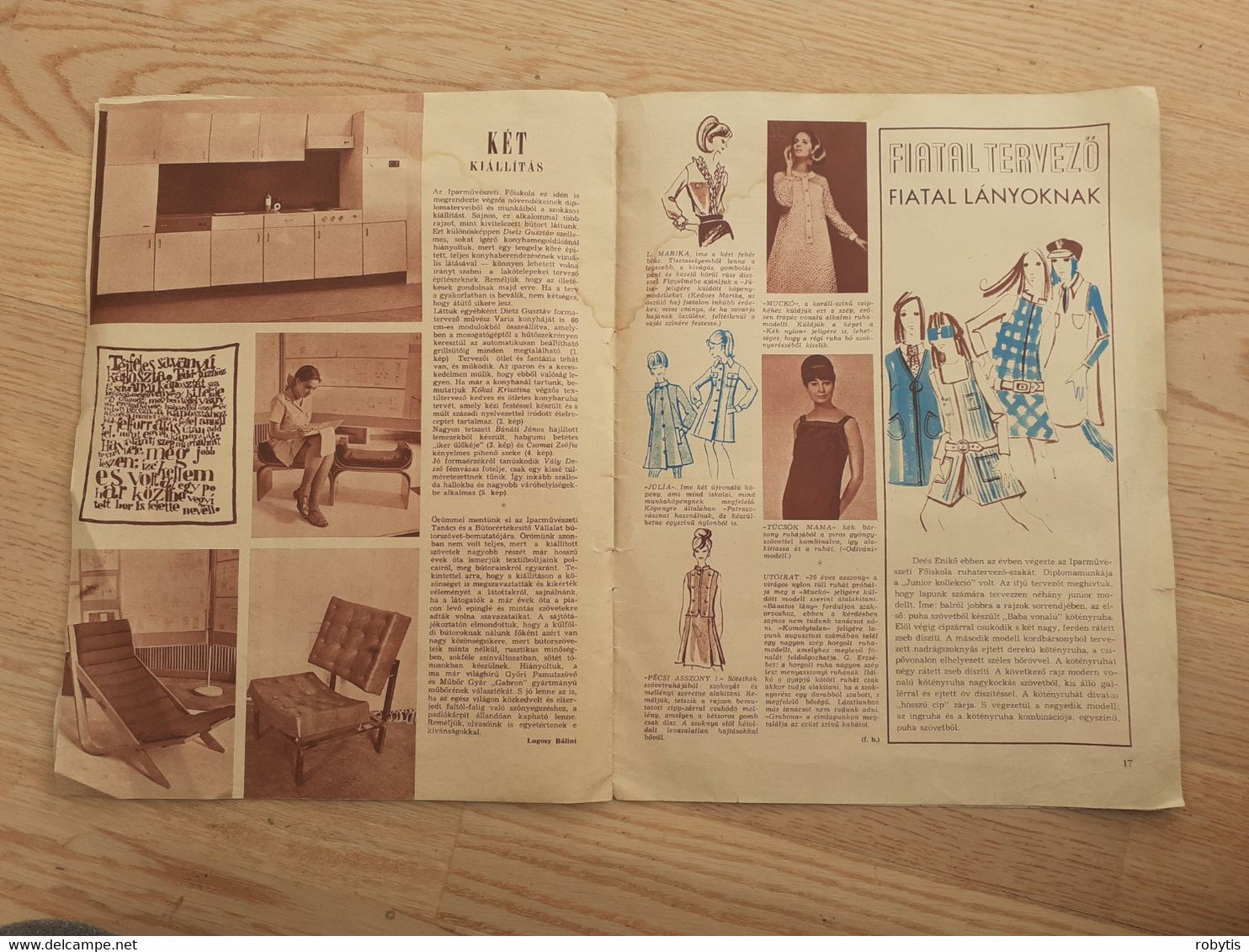 Hungary Magazine 1967 Fashion - Zeitungen & Zeitschriften