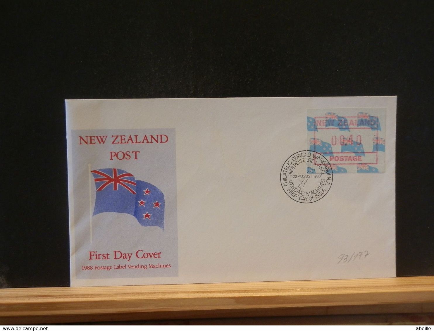 93/177  FDC NEW ZEALAND 1988 - Other & Unclassified