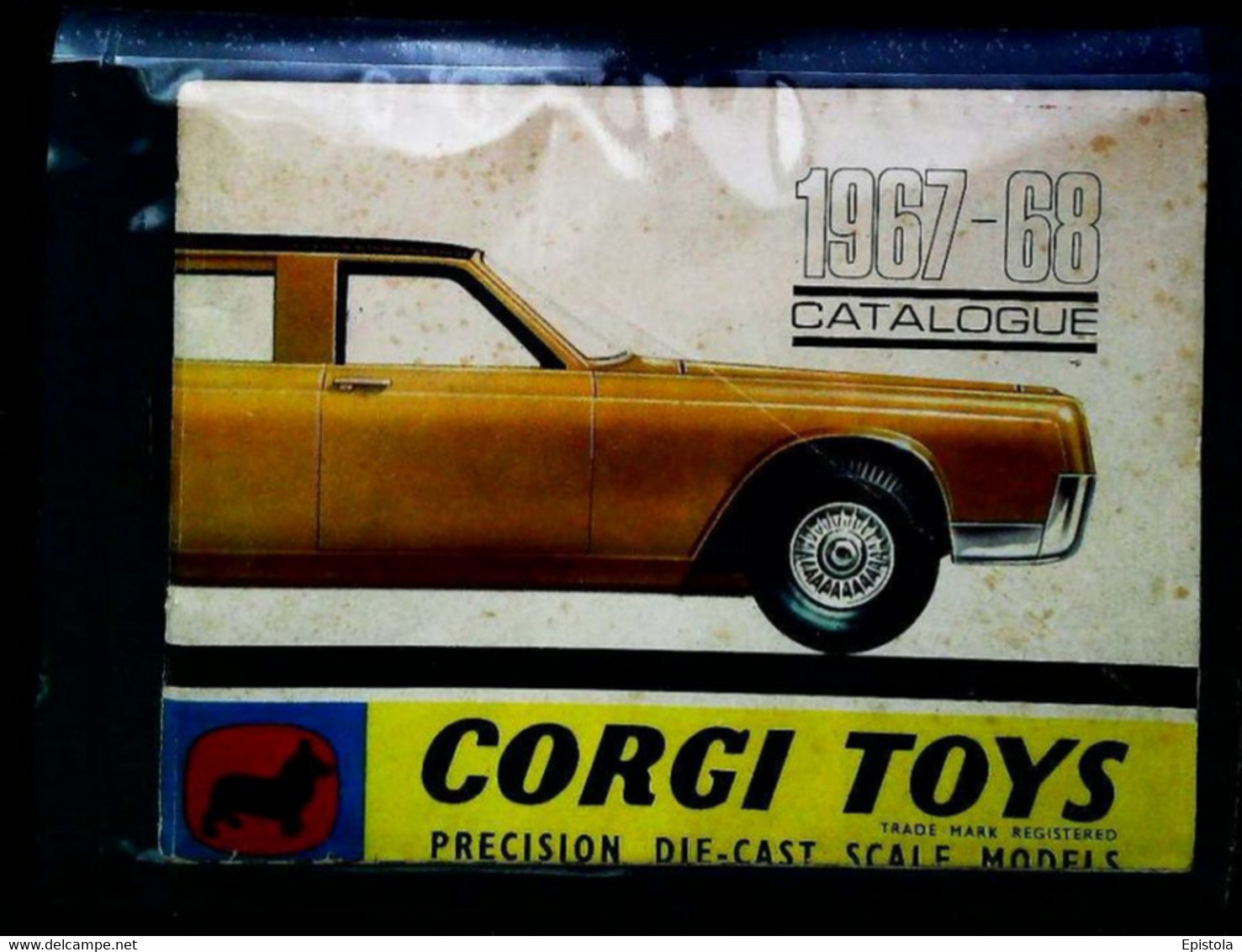 ► Catalogue CORGI 1967-1968 (Rare Collector's Price And Check List Inside) - Model TV James Bond Green Hornet Batmobile - Catalogues