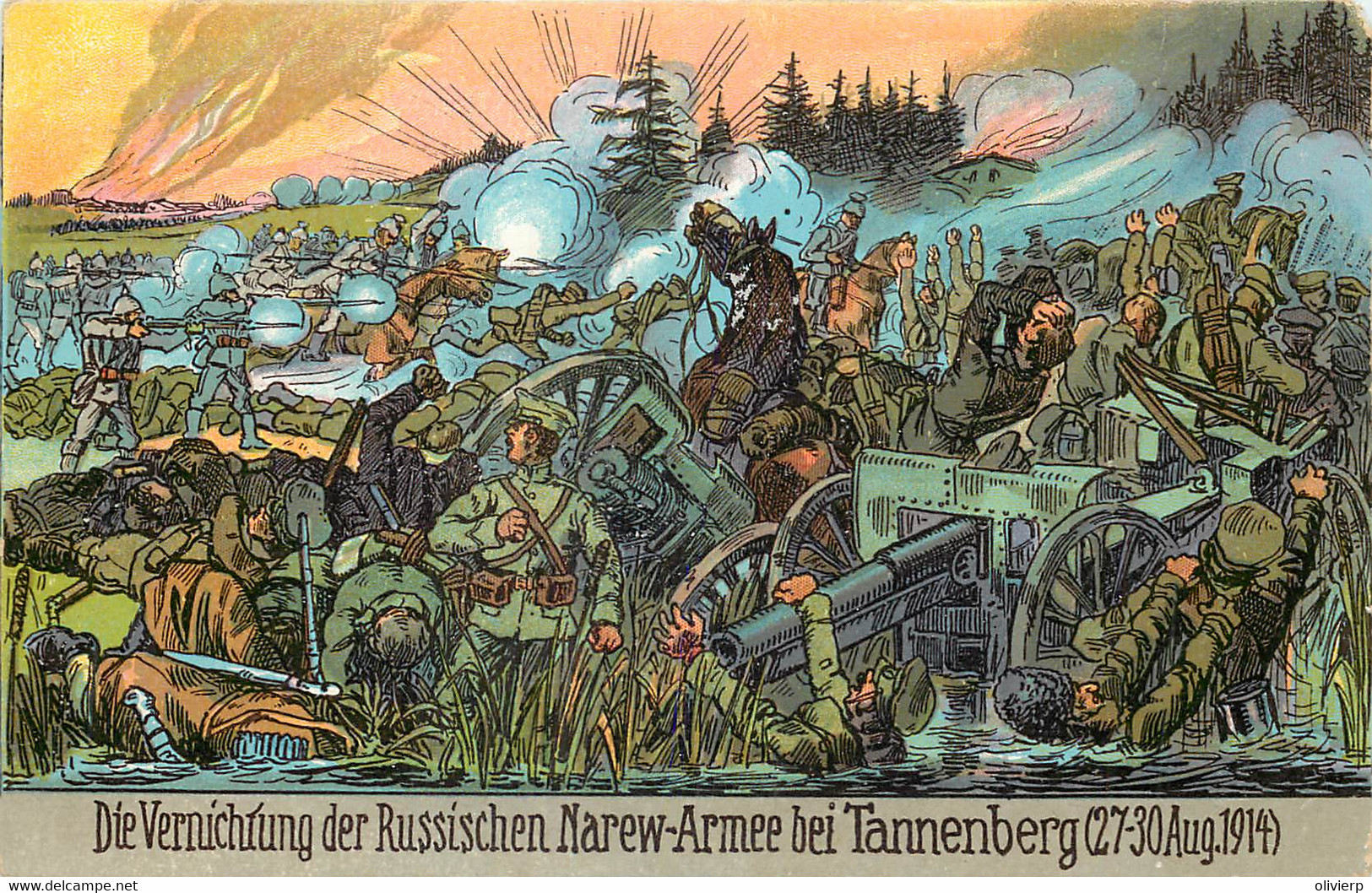 Guerre 14/18 - Stębark - Die Vernichtung Der Russischen Narew-Armee Bei Tannenberg 27-30 Aug 1914 - Polonia