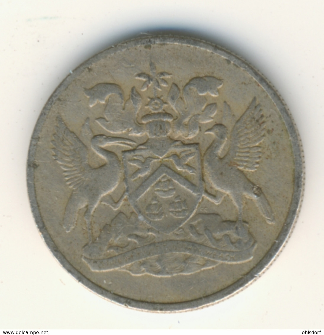 TRINIDAD & TOBAGO 1966: 25 Cents, KM 4 - Trinité & Tobago