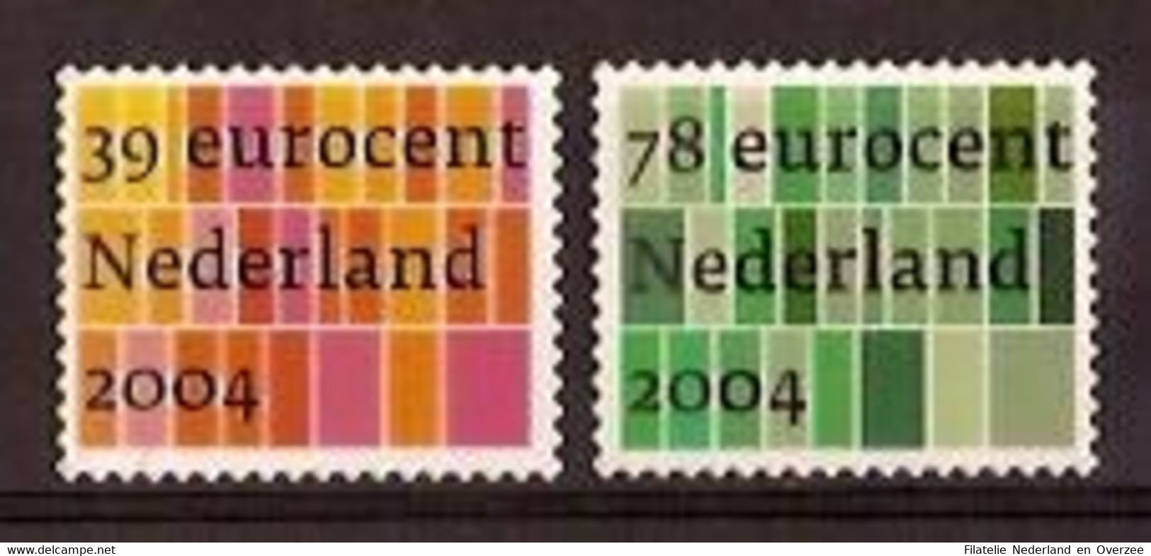 Nederland 2004 NVPH Nr 2250/2251 Postfris/MNH Zakelijke Postzegels - Ungebraucht