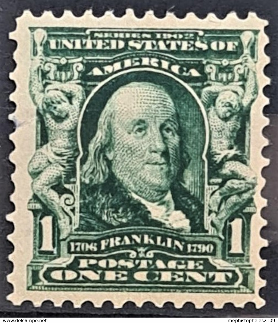 USA 1903 - MNH - Sc# 300 - 1c - Unused Stamps