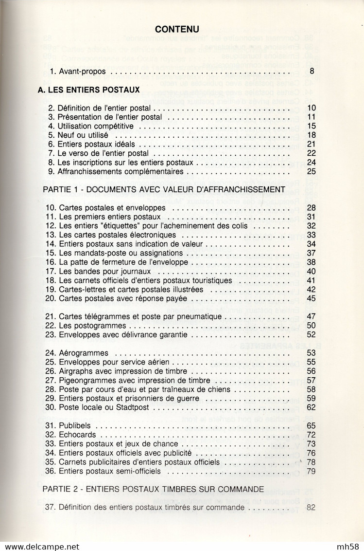 Jacques A. DESIMPELAERE 1992 - L'utilisation Des Entiers Postaux & Apparentés Dans La Philatélie Thématique - Ganzsachen