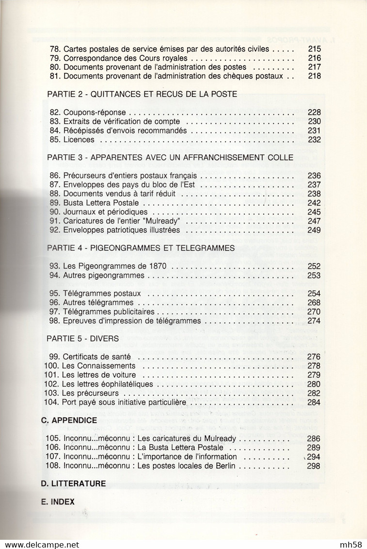 Jacques A. DESIMPELAERE 1992 - L'utilisation Des Entiers Postaux & Apparentés Dans La Philatélie Thématique - Ganzsachen