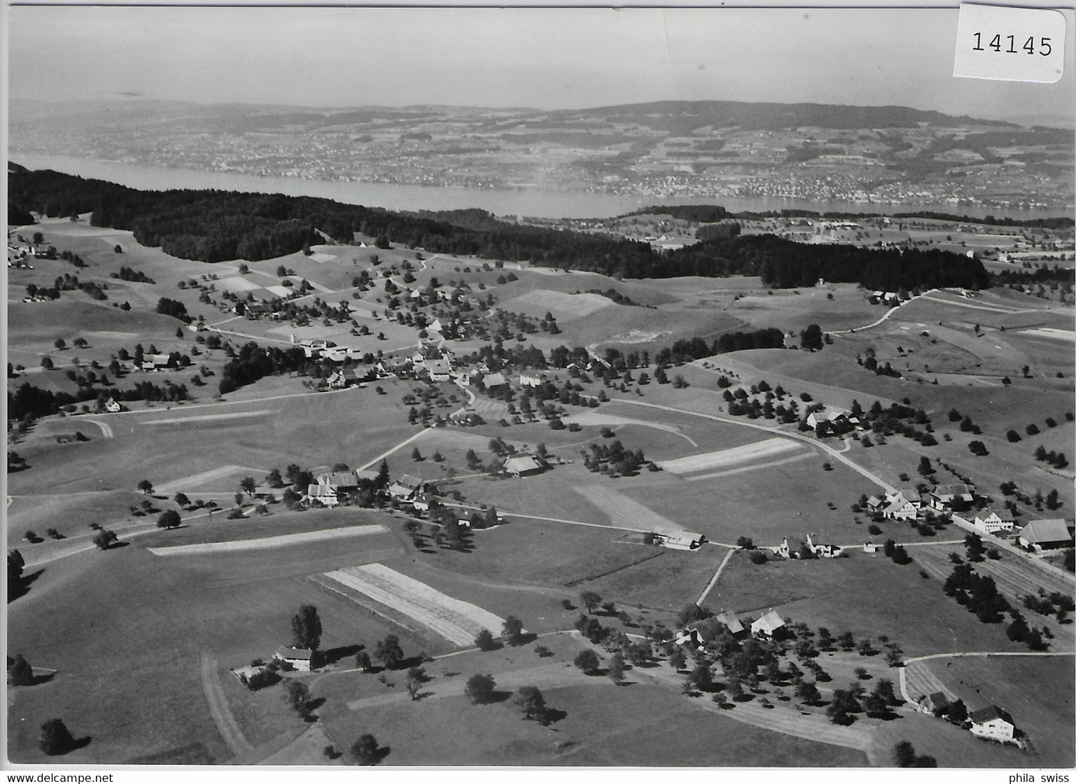 Flugaufnahme Spitzen-Hirzel Fliegeraufnahme - Hirzel