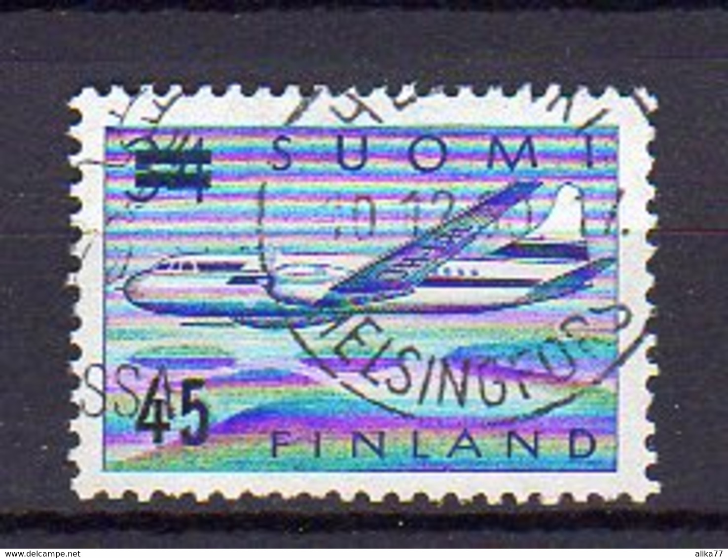 FINLANDE     Oblitéré      Y. Et T.    PA N° 7      Cote: 3,75 Euros - Used Stamps