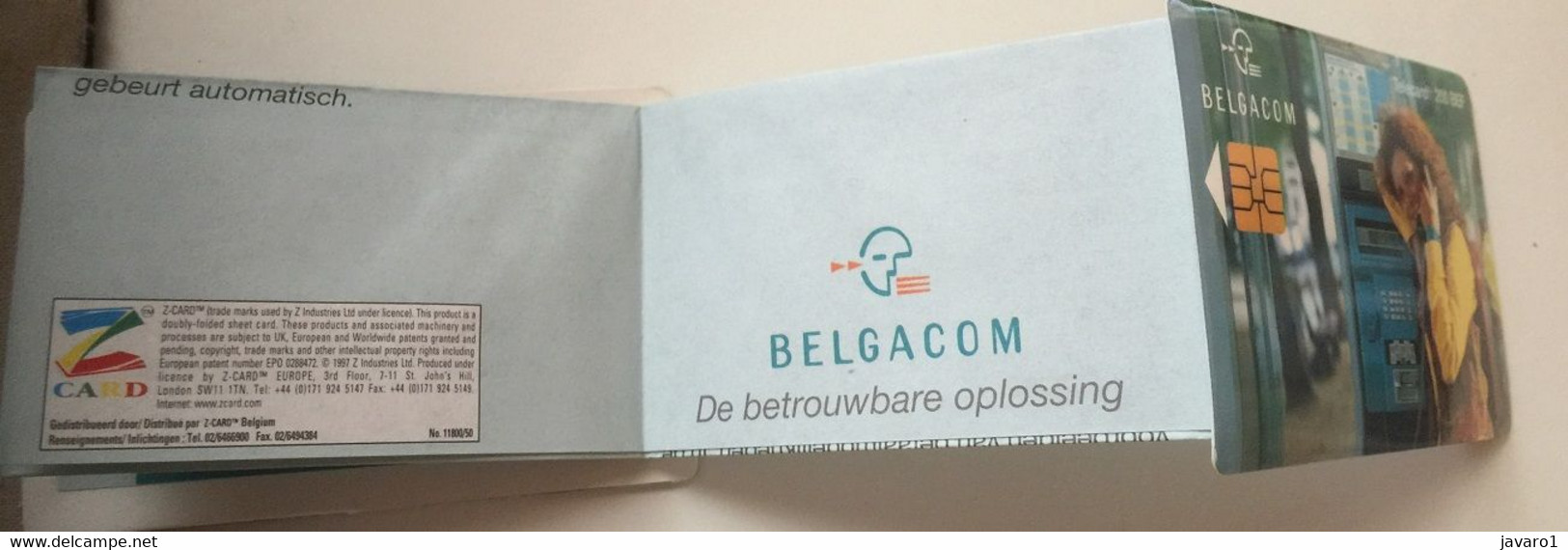 BELGIUM :  CP06  : Nice Folder   .. Looks As A Card - To Identify