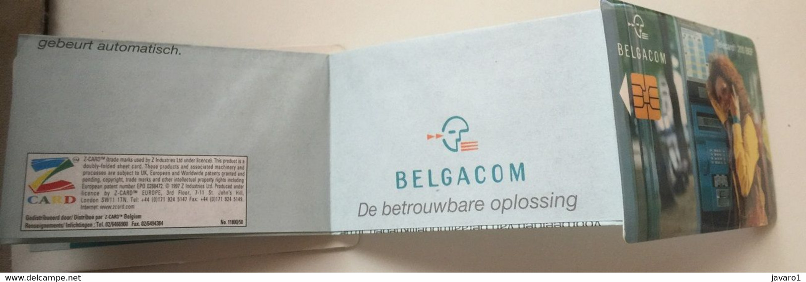 BELGIUM :  CP06  : Nice Folder   .. Looks As A Card - A Identifier