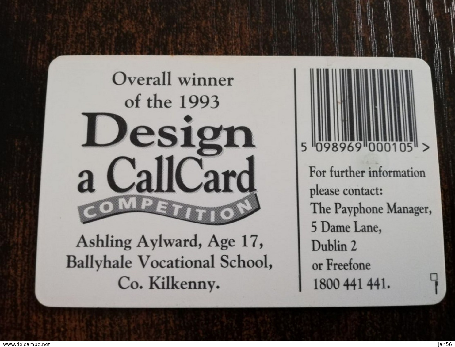 IRELAND /IERLANDE   CHIPCARD  10  UNITS   DESIGN A CALL CARD       CHIP   ** 4681** - Irland