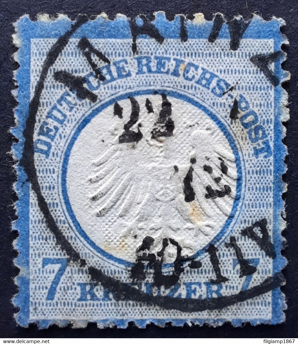 Deutsches Reich, 1872, Michel 10 Gestempelt Geprüft - Cv € 120,00 - Gebruikt