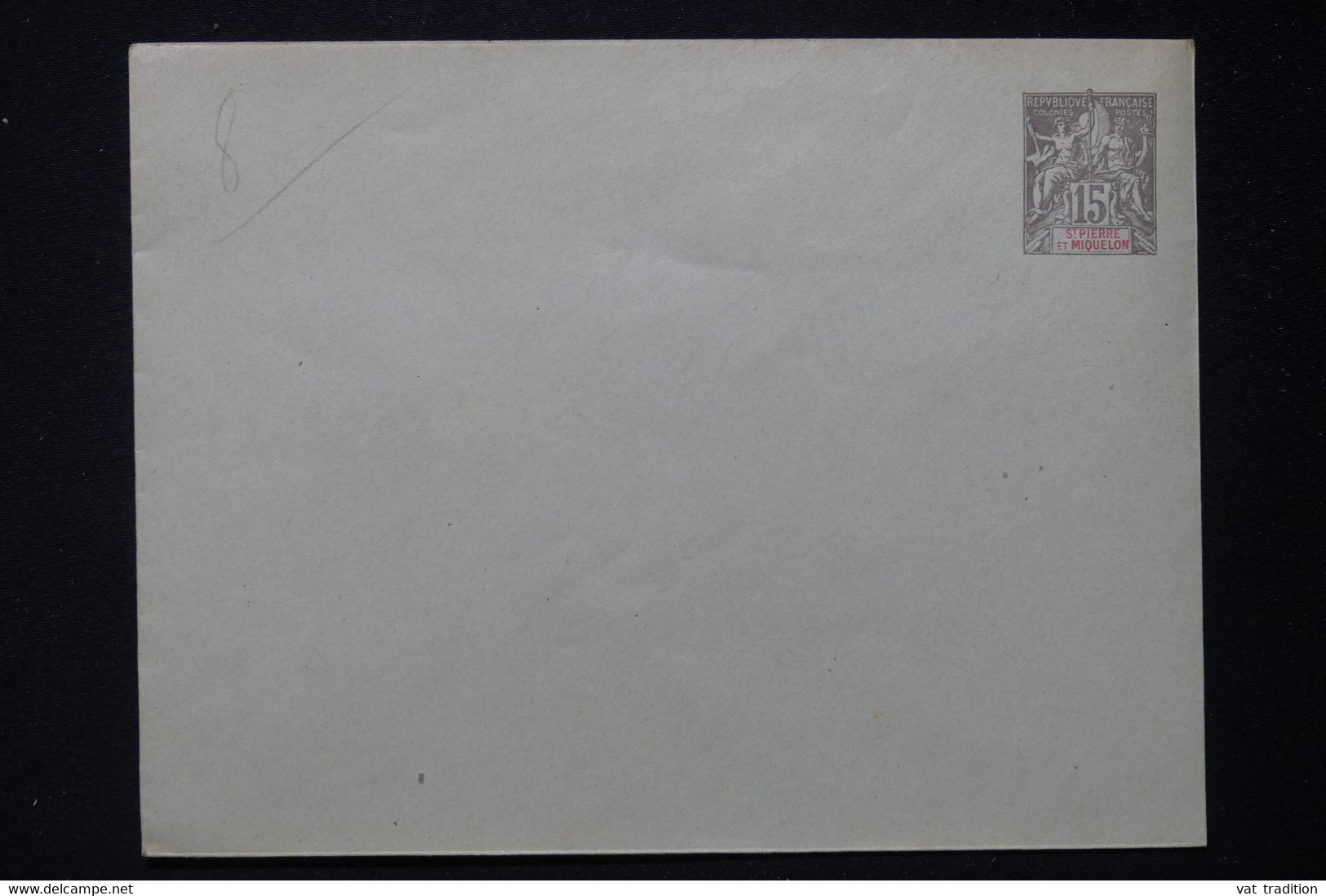 SAINT PIERRE ET MIQUELON - Entier Postal Type Groupe ( Enveloppe ), Non Circulé - L 87243 - Entiers Postaux