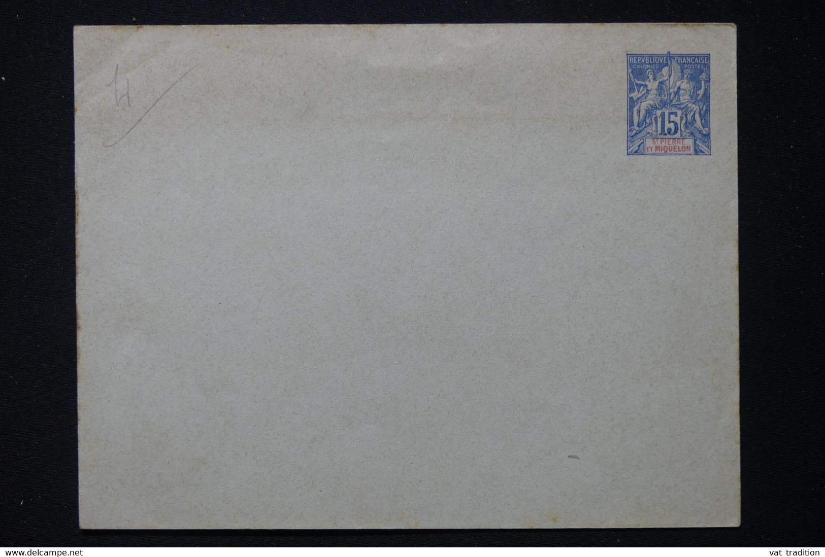 SAINT PIERRE ET MIQUELON - Entier Postal Type Groupe ( Enveloppe ), Non Circulé - L 87245 - Interi Postali