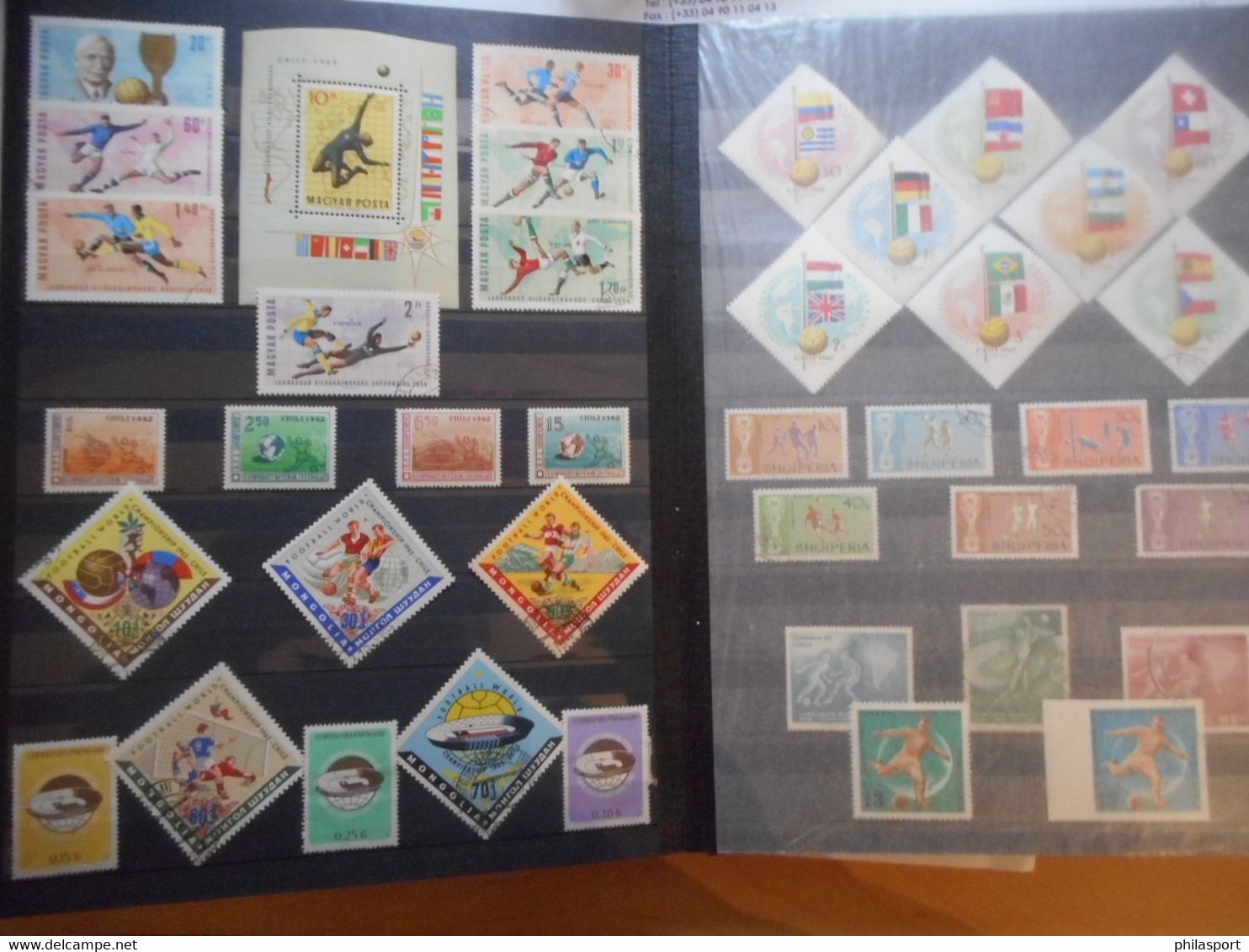 Worldwide Album  Chile 1962  MNH + CTO - 1962 – Cile