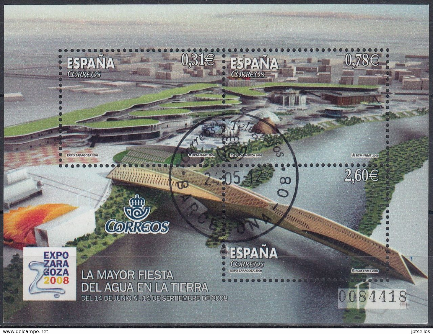 ESPAÑA 2008 Nº 4423 USADO - Used Stamps