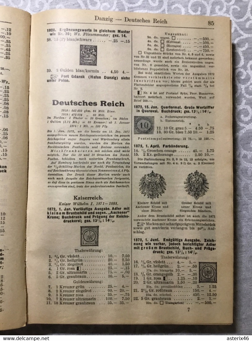 Michel Europa Katalog 1930 - Germany